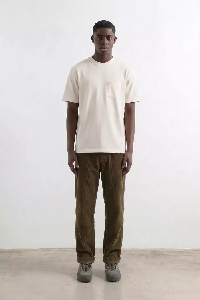 Edmmond Studios Jorge Pant Khaki Herren Hose grün